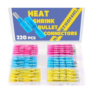 Heat shrink bullet connector kit