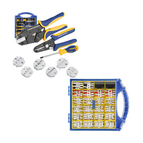 Wire Crimping Tool Set & 220PCS Battery Cable Lugs