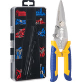 haisstronica Multi-Function Wire Stripper Tool Kit-Include Wire Terminals, for Cable Stripping, Crimping and Cutting (171pcs)