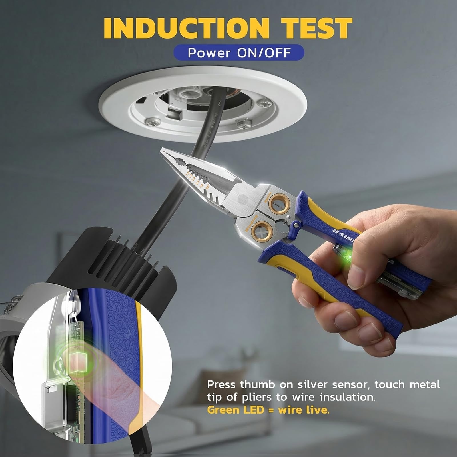 Ergonomic heavy-duty cutter, widely considered the best wire stripping pliers for various gauges of cable best wire stripping pliers