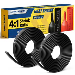 4:1 Heat Shrink Tubing Kit - Black