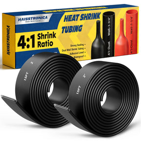 4:1 Heat Shrink Tubing Kit - Black