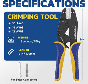 Durable insulated wire crimps connectors for secure automotive and marine electrical terminal connections wire crimps connectors