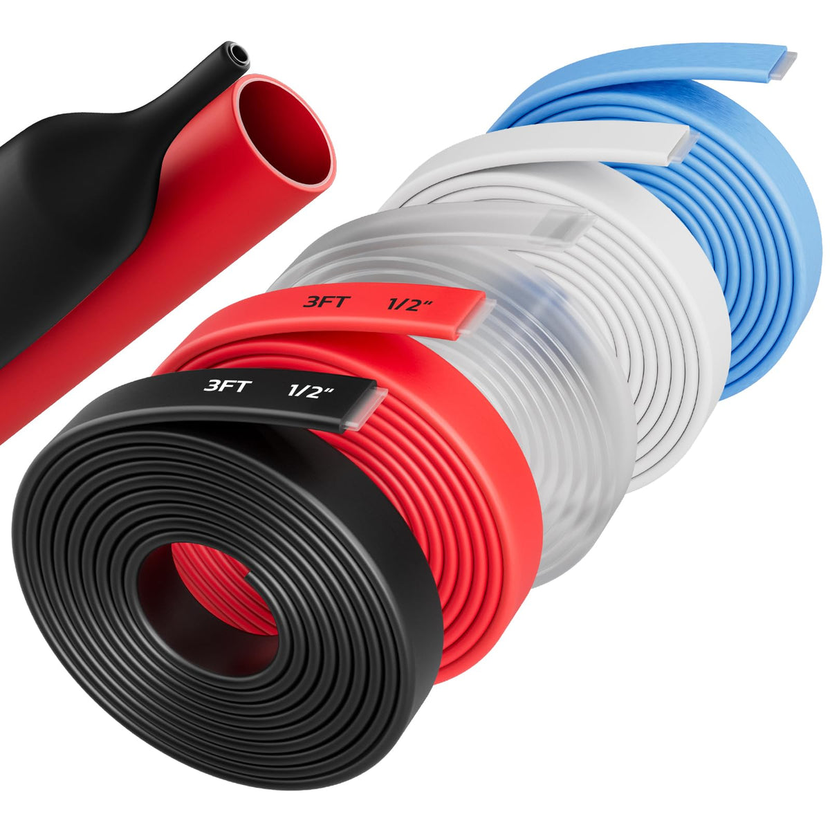 Multi-purpose professional repair set featuring various heat shrink tubing kits for quick fixes heat shrink tubing kits