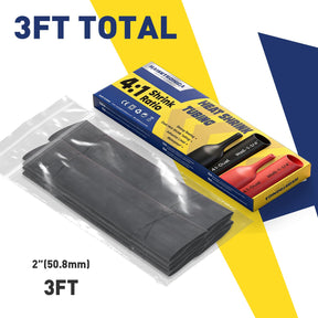 4:1 Heat Shrink Tubing Kit - Black