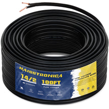 Haisstronica 14/2 landscape cable, 100ft 41-strand pure copper, corrosion-resistant for garden lighting.