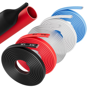5 Colors 4:1 Heat Shrink Tubing Kit