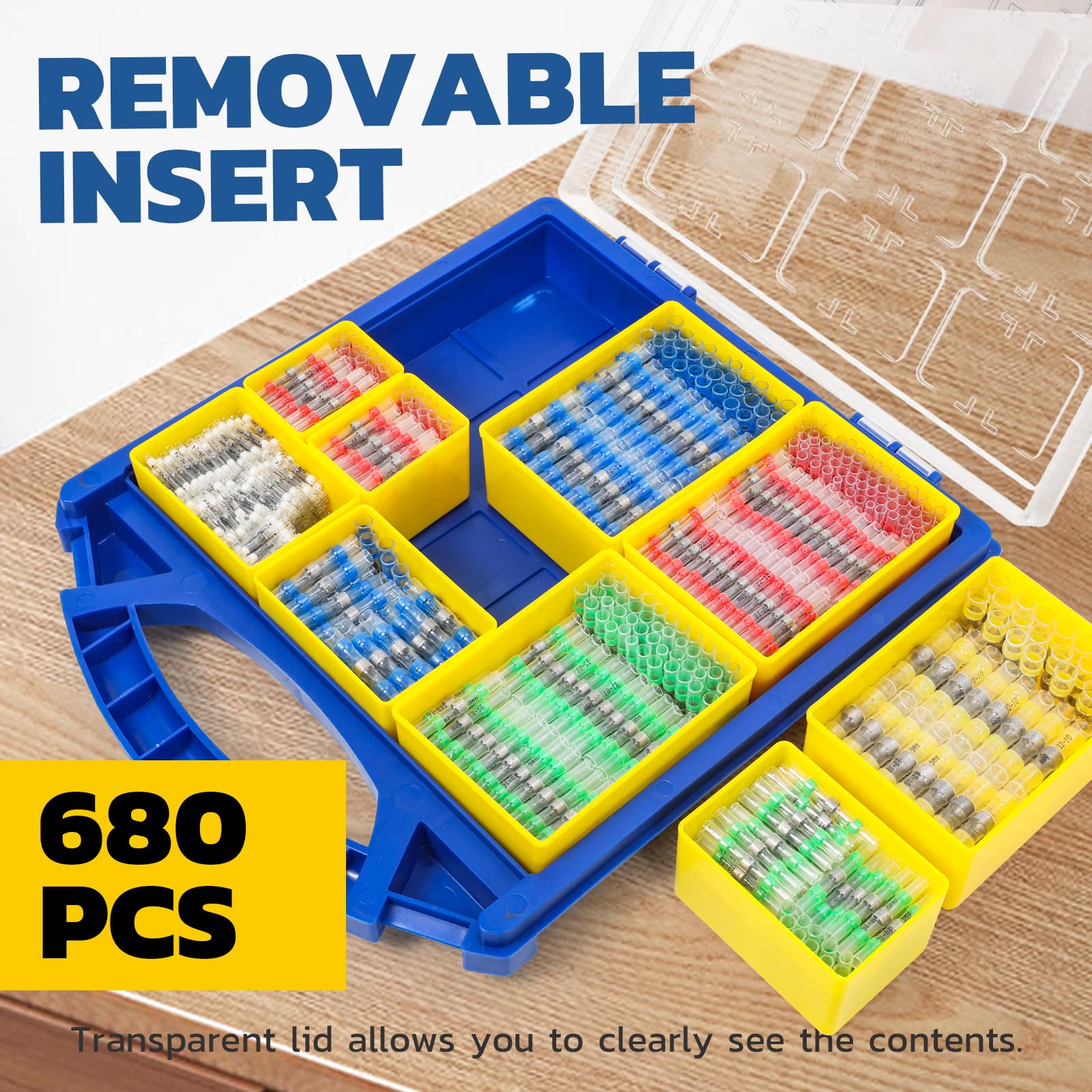 Instruction graphic for butt splice solder repair using heat gun and solder seal connectors to create sealed wire joints