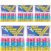 Standard Stock - 5*260PCS Marine Grade Heat Shrink Ring Connectors