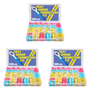 Light Replenishment - 3*520PCS Marine Grade Heat Shrink Wire Connectors