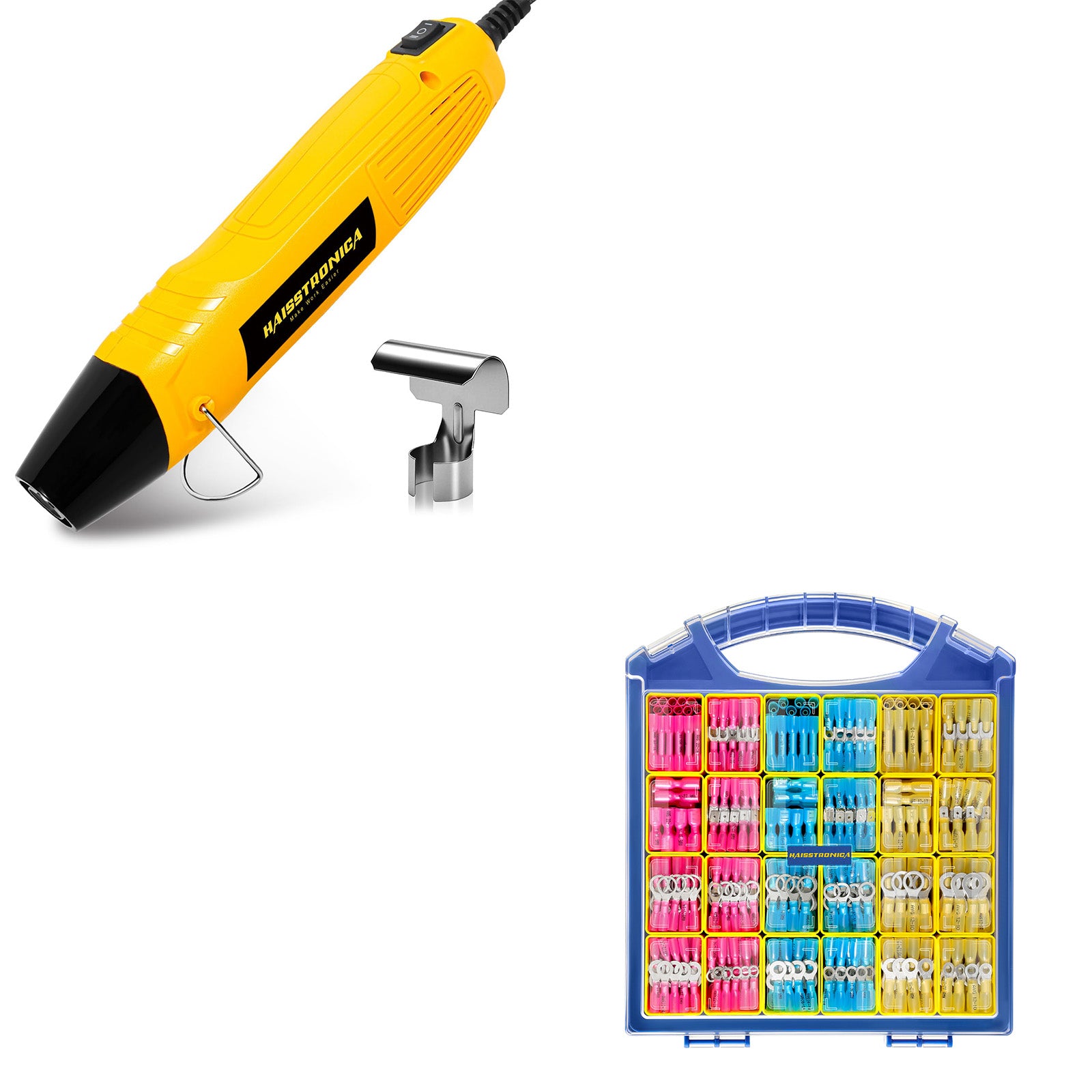 Heat Gun & 620 Heat Shrink Terminals