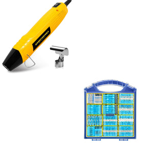 Mini Heat Gun 350W & Mixed Heat Shrink Wire Connectors