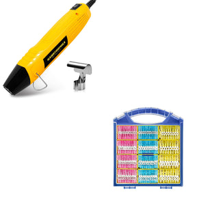Mini Heat Gun 350W & Ring/Spade/Bullet Terminals