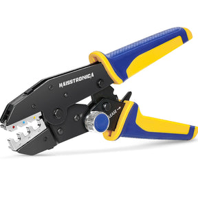 Quick Change Jaws Crimping Tool for Heat Shrink Wire Connectors AWG 22-10