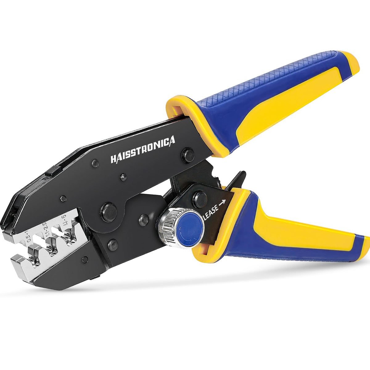 Quick Change Jaws Crimping Tool for Open Barrel Terminals AWG 20-10
