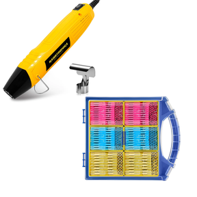 Mini Heat Gun 350W & Heat Shrink Butt Connectors Kit