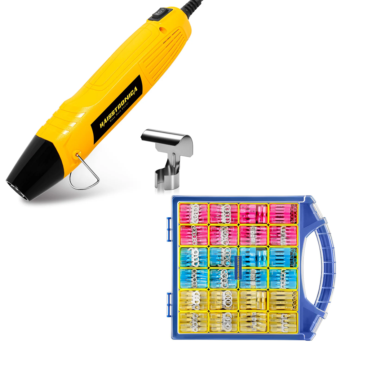 Heat Gun & 620 Heat Shrink Terminals
