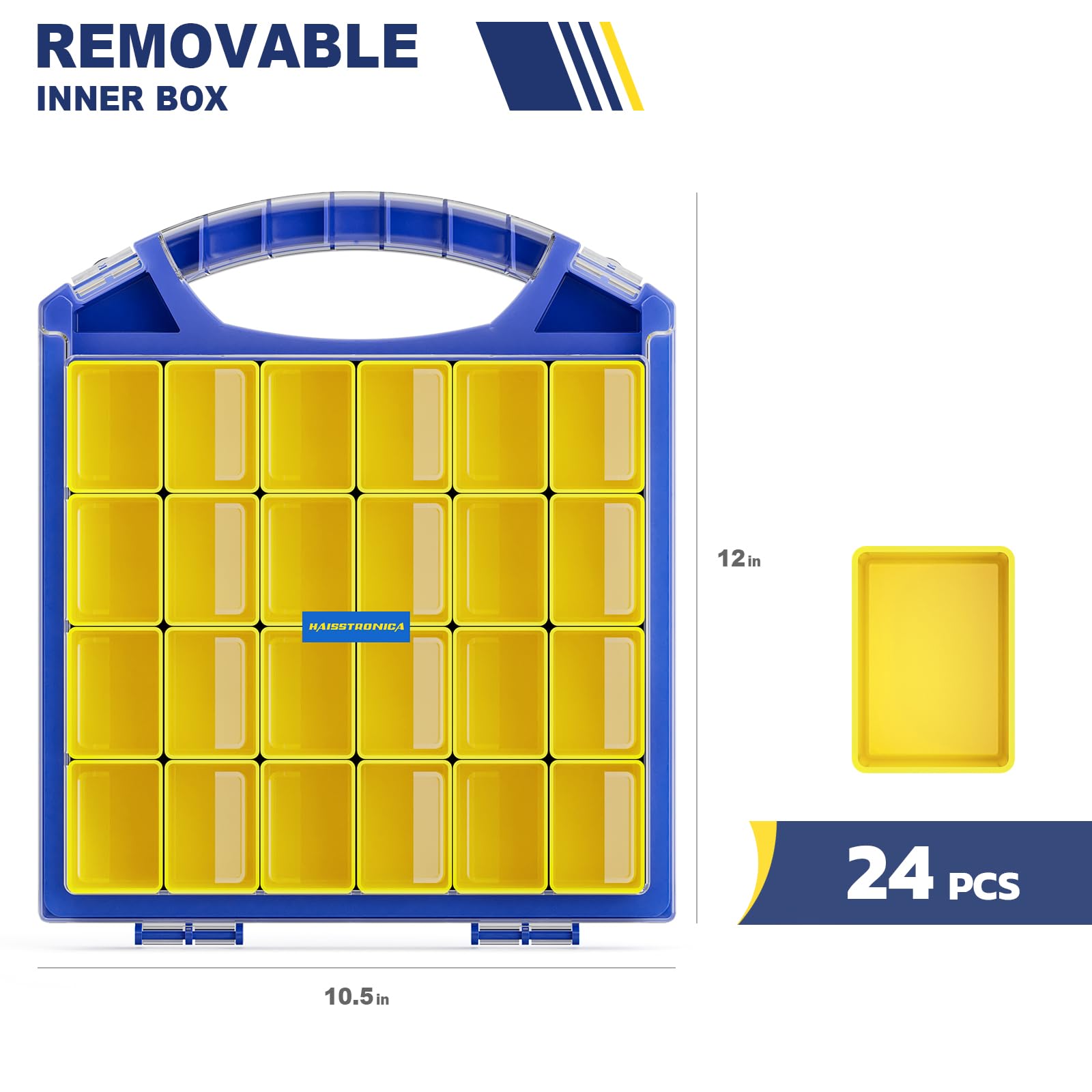 Haisstronica Organization Removable Storage Bins