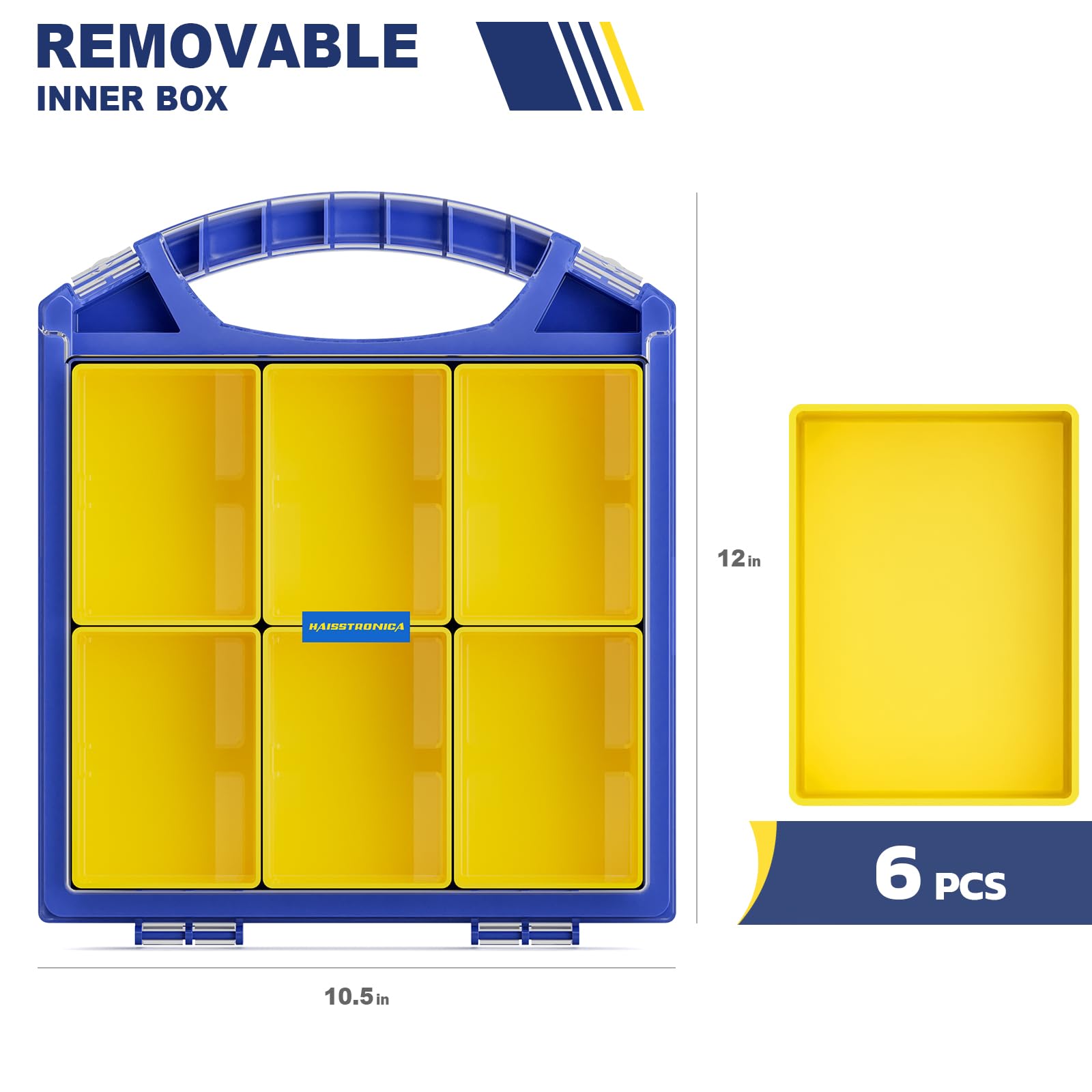 Haisstronica Organization Removable Storage Bins
