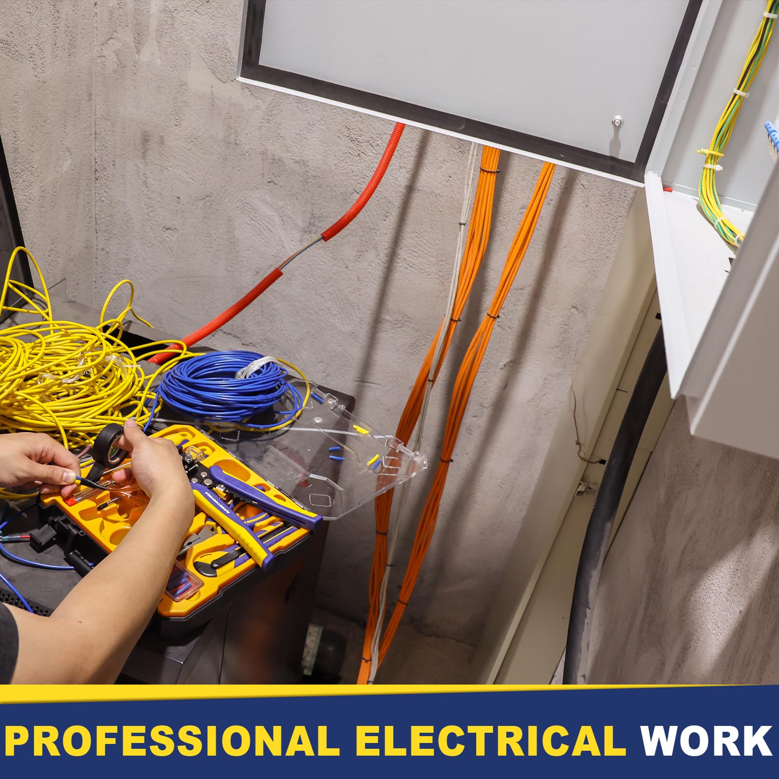 Professional-grade Haisstronica electrical tools for commercial installations and industrial work