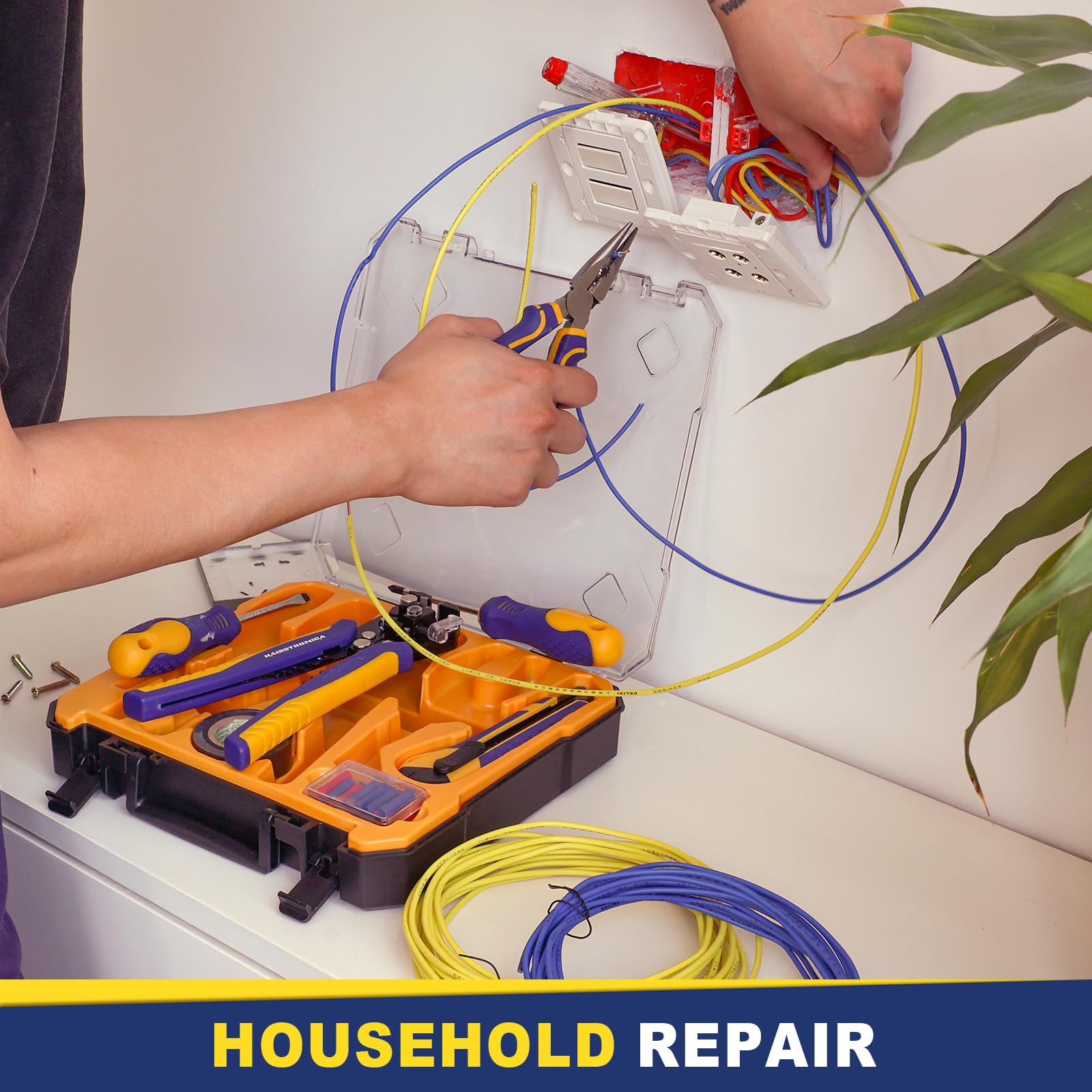 Haisstronica household electrical repair tools - essential kit for home maintenance and DIY projects