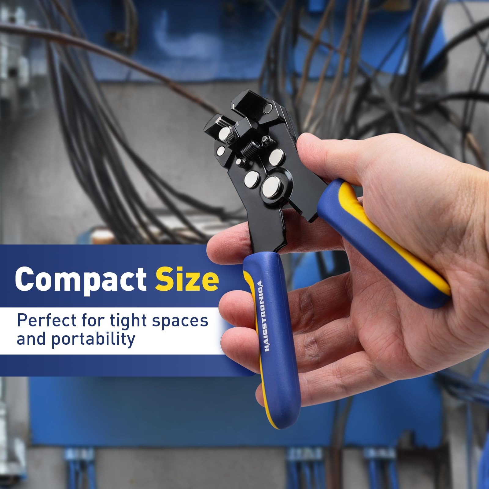 🔥Clearance🔥 2 in 1 Stripper/Cutter Self-Adjusting Wire Stripper