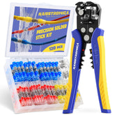 Haisstronica soldering connectors kit (400-pc): Precision solder sticks for creating waterproof electrical joins.
