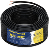 Haisstronica 10/2 landscape lighting wire, 250ft pure copper, ideal for hardwired LED landscape lights.