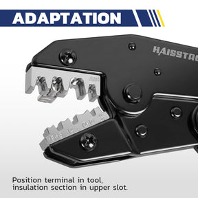 Brass Open Barrel Terminals with Crimping Tool