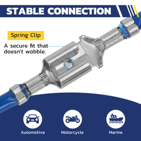 Brass Open Barrel Terminals with Crimping Tool