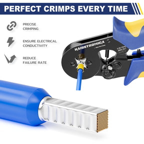 Wire Ferrule Crimping Tool For AWG 23-10, AWG 23-7, AWG 28-7