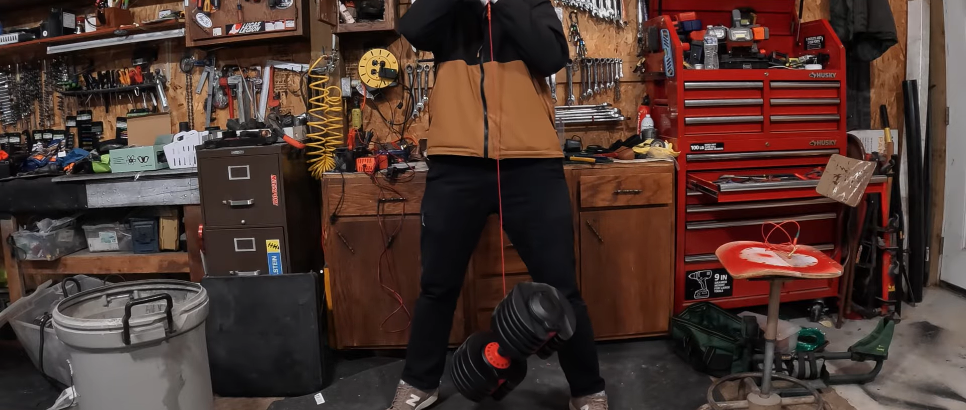 Workshop pull test demonstrating connection strength