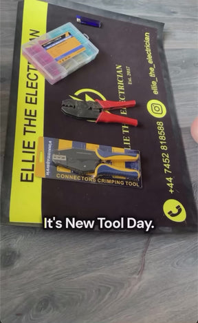 Crimping Tool With Heat Shrink Connectors Set - AWG 22-10