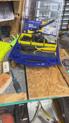 Solar Crimping Tool Kit - For AWG 14-10 with Stripper and Spanners