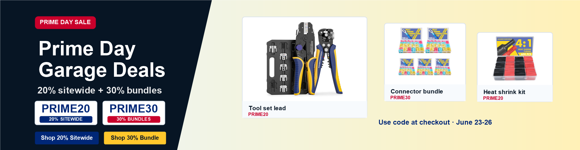 Prime Day homepage hero desktop final